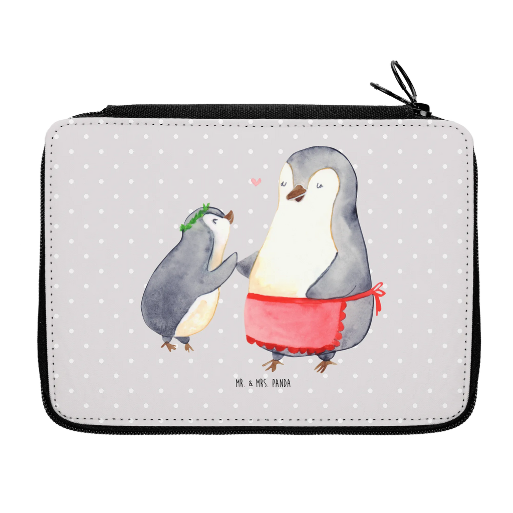 Leather folder Penguin with child Etui für Stifte, Federtasche, Schlampermäppchen, Schuletui, Federmappe Set, Schulmäppchen, Bleistiftetui, Stiftetasche, Schreibmappe, Schüleretui, Buntstiftmäppchen, Stiftebeutel, Buntstiftetui, Federmäppchen, Zeichenetui, Malmappe, Stifte Etui, Bleistift Etui, Stiftemappe, Farbstiftetui, Schreibetui, Stifteetui, Mäppchen, Oma, Opa, Muttertag, Familie, Schwester, Bruder, Vatertag, Mama, Papa, Mutti, Mami, Geburststag, Mutter, Geschenk