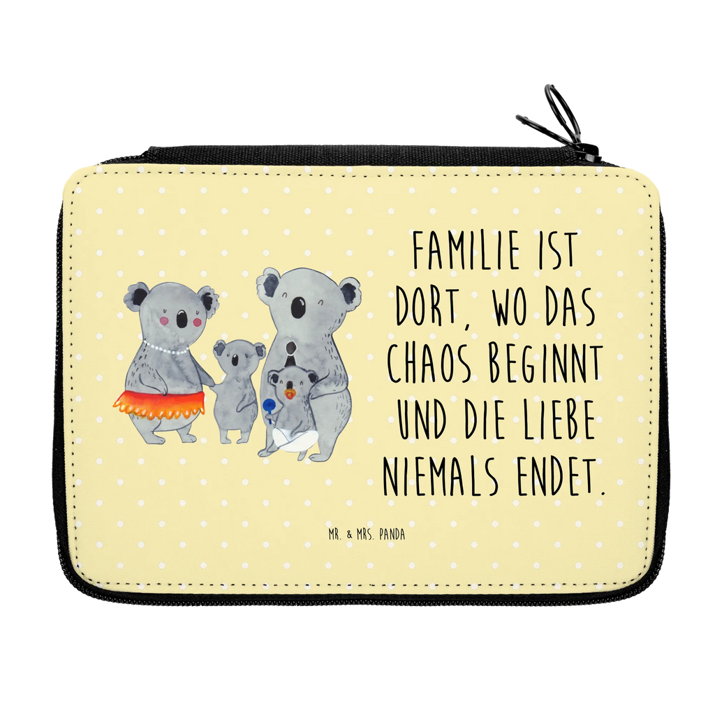 Piórnik Rodzina koali Stiftemappe, Schreibmappe, Stifteetui, Bleistiftetui, Schreibetui, Schuletui, Buntstiftmäppchen, Stiftebeutel, Schulmäppchen, Stiftetasche, Bleistift Etui, Schüleretui, Federmappe Set, Farbstiftetui, Buntstiftetui, Malmappe, Stifte Etui, Federtasche, Federmäppchen, Etui für Stifte, Zeichenetui, Mäppchen, Schlampermäppchen, Oma, Opa, Muttertag, Familie, Schwester, Bruder, Vatertag, Mama, Papa, Familienleben, Koalas, Family, Geschwister, Koala, Kinder