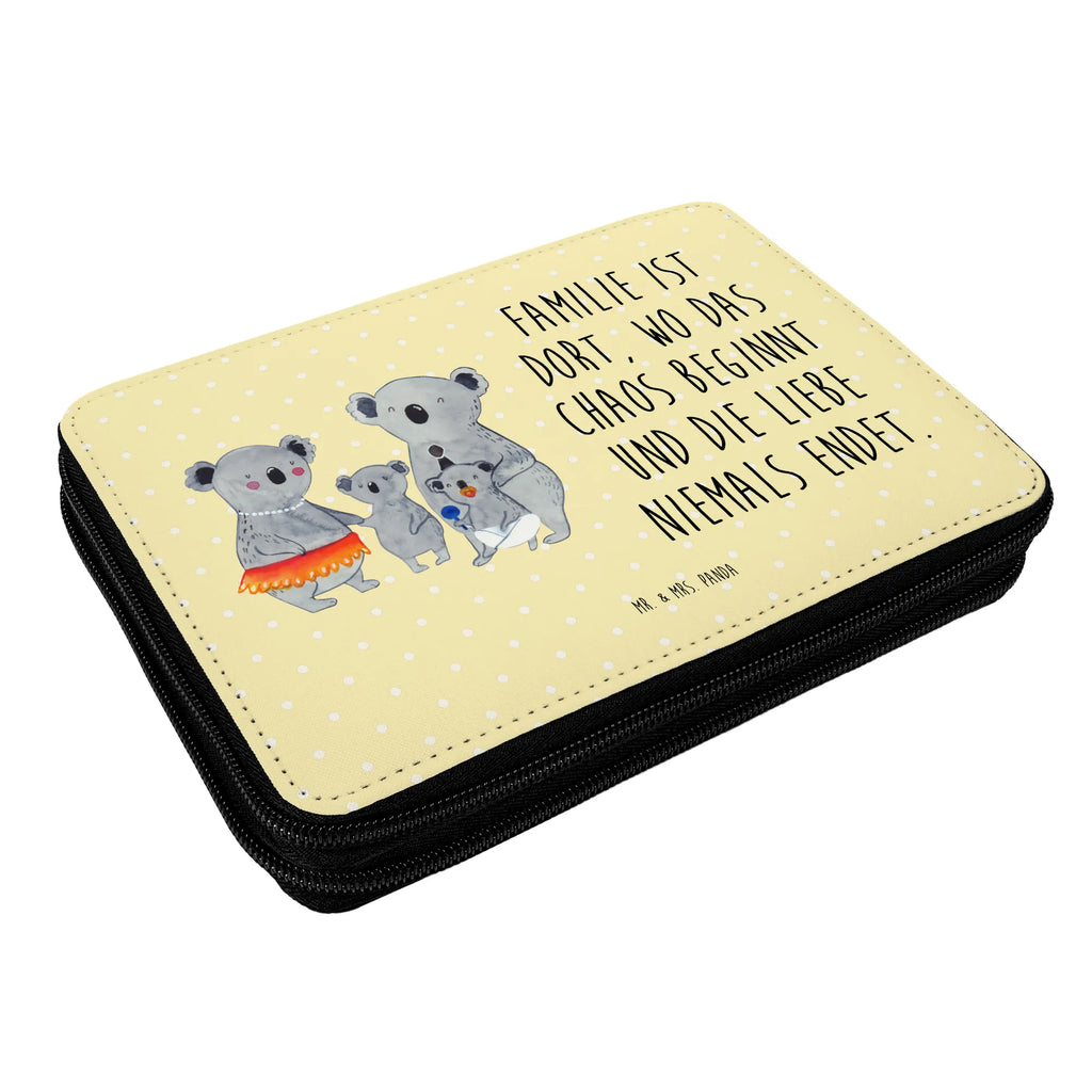 Piórnik Rodzina koali Stiftemappe, Schreibmappe, Stifteetui, Bleistiftetui, Schreibetui, Schuletui, Buntstiftmäppchen, Stiftebeutel, Schulmäppchen, Stiftetasche, Bleistift Etui, Schüleretui, Federmappe Set, Farbstiftetui, Buntstiftetui, Malmappe, Stifte Etui, Federtasche, Federmäppchen, Etui für Stifte, Zeichenetui, Mäppchen, Schlampermäppchen, Oma, Opa, Muttertag, Familie, Schwester, Bruder, Vatertag, Mama, Papa, Familienleben, Koalas, Family, Geschwister, Koala, Kinder