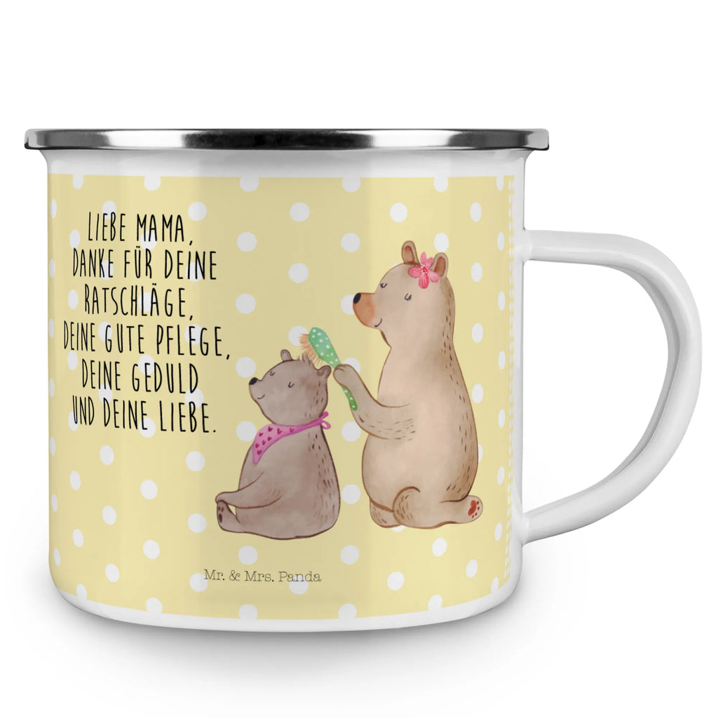 Camping Emaille Tasse Bär mit Kind Teetasse, Blechtasse, Becher, Campingbecher, Metalltasse, Emailletasse, Emaille Tasse, reisetasse, blechbecher, Trinkbecher, Kaffeebecher, Tasse Emaille, wanderbecher, Reisebecher, wandertasse, Emaille Becher, becher emaille, Kaffeetasse, metallbecher, Campingtasse, Pott, Tasse, emaillebecher, Teebecher, Oma, Opa, Muttertag, Familie, Schwester, Bruder, Vatertag, Mama, Papa, Mutti, Geschenk, Mutter