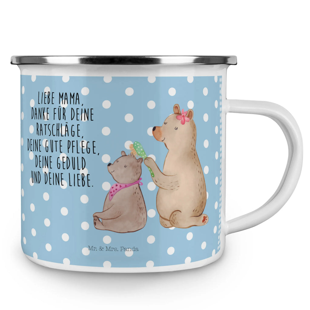 Kempingowy kubek emaliowany niedźwiedź dziecko Teetasse, Blechtasse, Becher, Campingbecher, Metalltasse, Emailletasse, Emaille Tasse, reisetasse, blechbecher, Trinkbecher, Kaffeebecher, Tasse Emaille, wanderbecher, Reisebecher, wandertasse, Emaille Becher, becher emaille, Kaffeetasse, metallbecher, Campingtasse, Pott, Tasse, emaillebecher, Teebecher, Oma, Opa, Muttertag, Familie, Schwester, Bruder, Vatertag, Mama, Papa, Mutti, Geschenk, Mutter