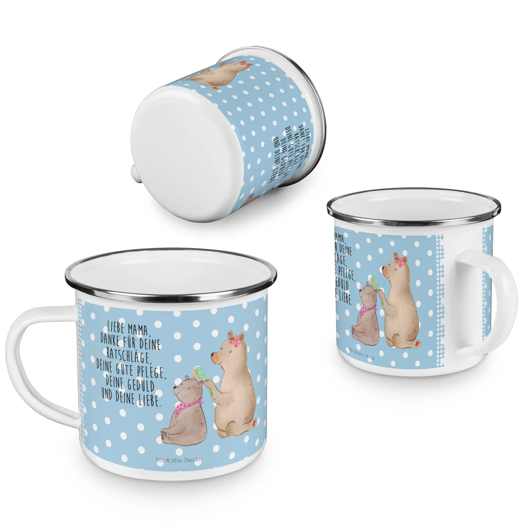 Kempingowy kubek emaliowany niedźwiedź dziecko Teetasse, Blechtasse, Becher, Campingbecher, Metalltasse, Emailletasse, Emaille Tasse, reisetasse, blechbecher, Trinkbecher, Kaffeebecher, Tasse Emaille, wanderbecher, Reisebecher, wandertasse, Emaille Becher, becher emaille, Kaffeetasse, metallbecher, Campingtasse, Pott, Tasse, emaillebecher, Teebecher, Oma, Opa, Muttertag, Familie, Schwester, Bruder, Vatertag, Mama, Papa, Mutti, Geschenk, Mutter