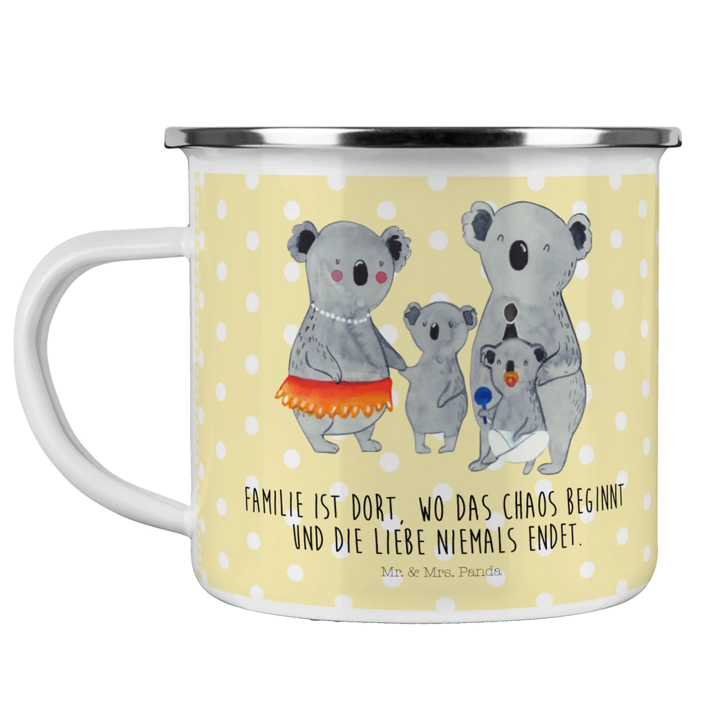 Enamel camping mug Koala Family wanderbecher, blechbecher, Campingbecher, wandertasse, Tasse, Emaille Tasse, Emailletasse, Teebecher, Emaille Becher, Pott, Trinkbecher, Becher, Tasse Emaille, becher emaille, Kaffeebecher, Teetasse, Metalltasse, Campingtasse, Blechtasse, Kaffeetasse, metallbecher, Reisebecher, emaillebecher, reisetasse, Oma, Opa, Muttertag, Familie, Schwester, Bruder, Vatertag, Mama, Papa, Familienleben, Family, Koalas, Geschwister, Kinder, Koala