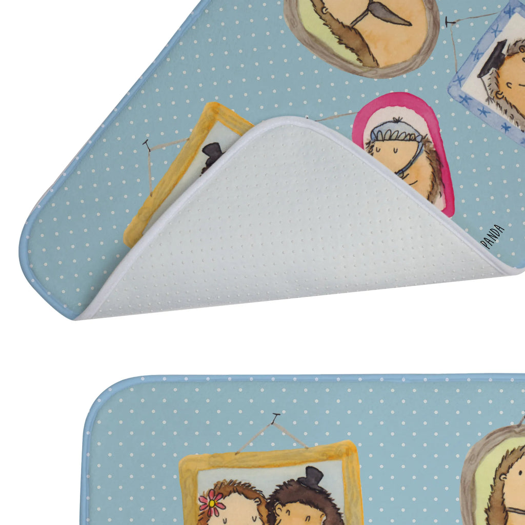 dywanik łazienkowy Rodzina jeży badezimmermatten, duschmatten, Badteppich, fußmatte bad, Duschvorleger, badmatten, Badläufer, Badvorleger, Teppich Fürs Bad, duschmatte, badezimmerteppiche, wannenvorleger, Bad Fußmatte, teppich für bad, rutschfeste matte, badezimmer läufer, badezimmermatte, bad läufer, Badematte, badezimmervorleger, Badezimmer Matte, Badezimmerteppich, Oma, Opa, Muttertag, Mama, Papa, Familie, Schwester, Bruder, Vatertag, Bilder, Igel, Glück, Liebe, Zusammenhalt