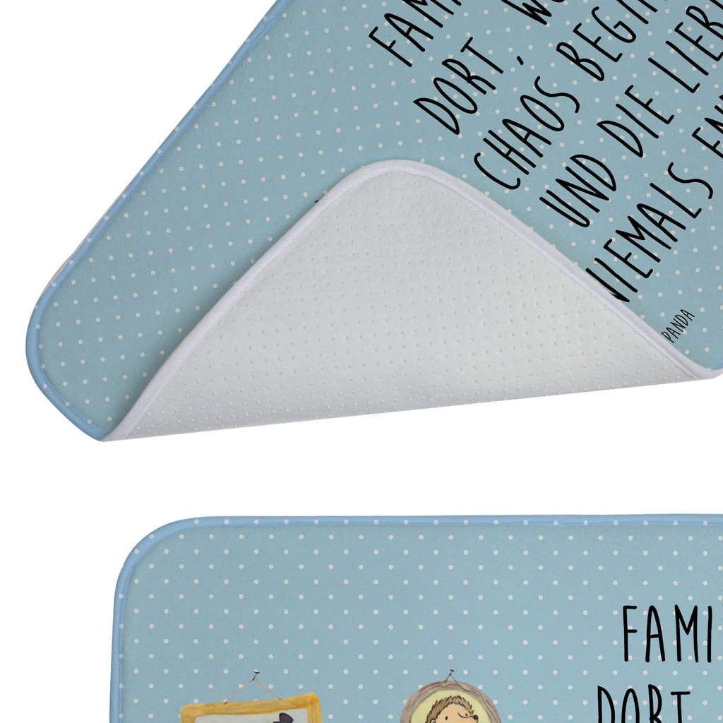 dywanik łazienkowy Rodzina jeży badezimmermatten, duschmatten, Badteppich, fußmatte bad, Duschvorleger, badmatten, Badläufer, Badvorleger, Teppich Fürs Bad, duschmatte, badezimmerteppiche, wannenvorleger, Bad Fußmatte, teppich für bad, rutschfeste matte, badezimmer läufer, badezimmermatte, bad läufer, Badematte, badezimmervorleger, Badezimmer Matte, Badezimmerteppich, Oma, Opa, Muttertag, Mama, Papa, Familie, Schwester, Bruder, Vatertag, Bilder, Igel, Glück, Liebe, Zusammenhalt