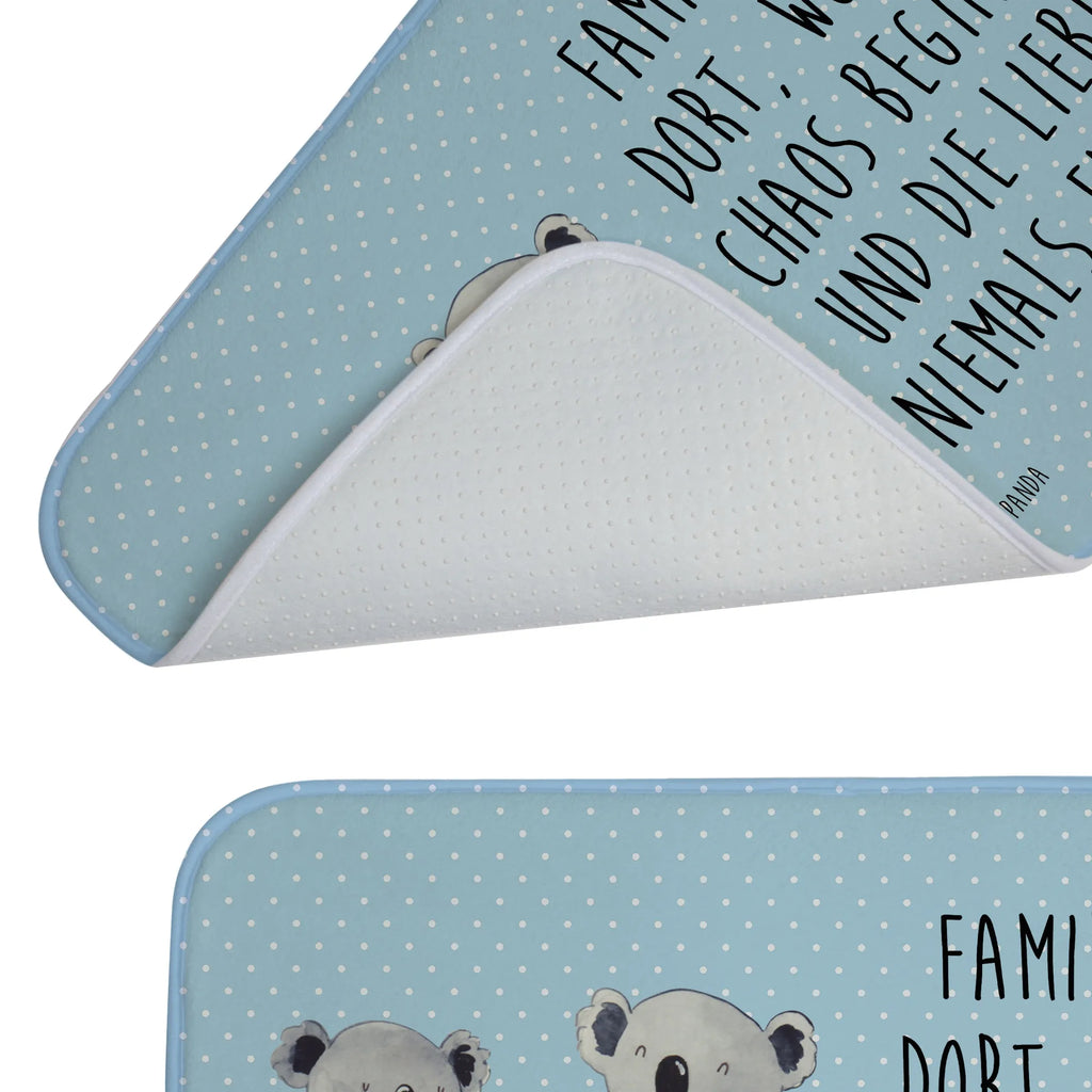 dywanik łazienkowy Rodzina koali Duschvorleger, rutschfeste matte, badezimmermatte, Badteppich, badezimmerteppiche, Badvorleger, Teppich Fürs Bad, bad läufer, Badezimmer Matte, badezimmervorleger, wannenvorleger, Badezimmerteppich, duschmatte, badezimmermatten, fußmatte bad, Bad Fußmatte, duschmatten, Badematte, badmatten, badezimmer läufer, Badläufer, teppich für bad, Bruder, Opa, Mama, Vatertag, Schwester, Familie, Oma, Papa, Muttertag, Koalas, Geschwister, Familienleben, Kinder, Family, Koala