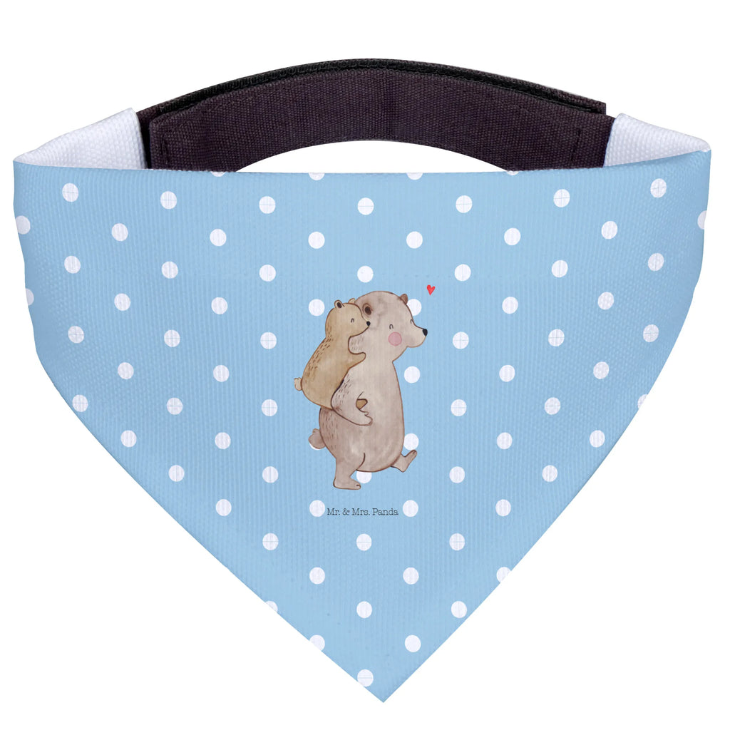 Dog neckerchief Papa Bear kleine Hunde, Hunde, Hundehalstuch, klein, Tuch, Halstuch, Familie, Vatertag, Muttertag, Bruder, Schwester, Mama, Papa, Oma, Opa, Vati, Vater, Geburtstag, Geschenk, Onkel, Papi