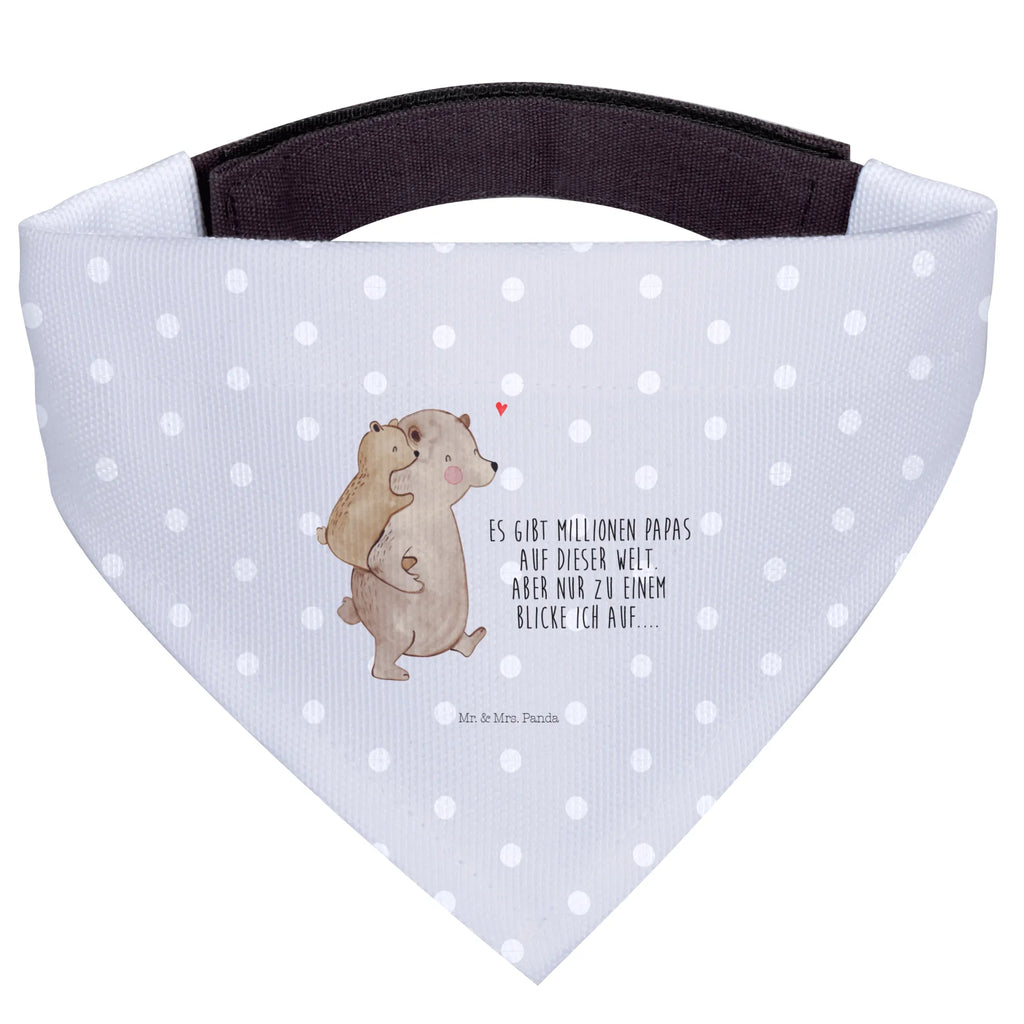 Dog neckerchief Papa Bear kleine Hunde, Hunde, Hundehalstuch, klein, Tuch, Halstuch, Familie, Vatertag, Muttertag, Bruder, Schwester, Mama, Papa, Oma, Opa, Vati, Vater, Geburtstag, Geschenk, Onkel, Papi