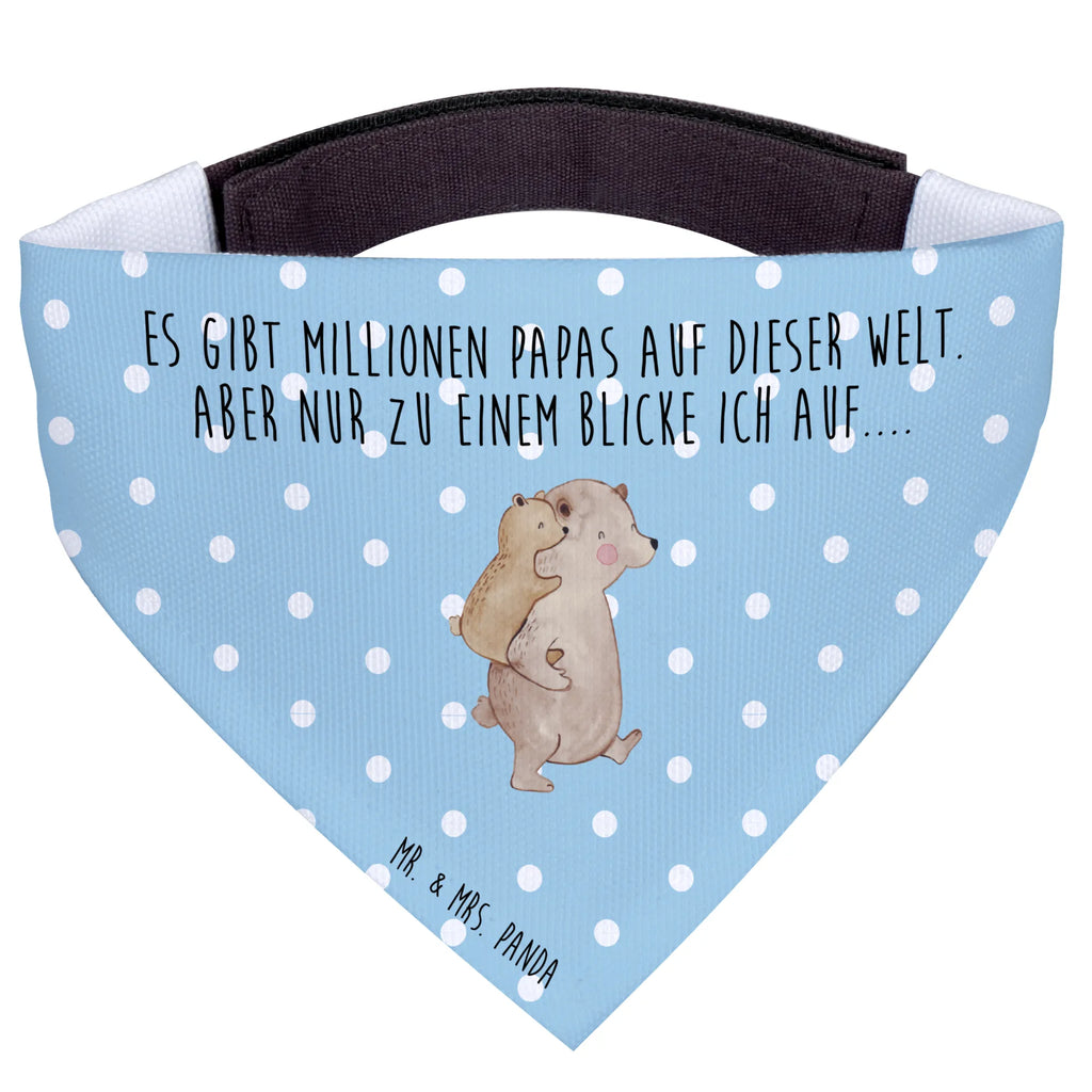 Dog neckerchief Papa Bear kleine Hunde, Hunde, Hundehalstuch, klein, Tuch, Halstuch, Familie, Vatertag, Muttertag, Bruder, Schwester, Mama, Papa, Oma, Opa, Vati, Vater, Geburtstag, Geschenk, Onkel, Papi