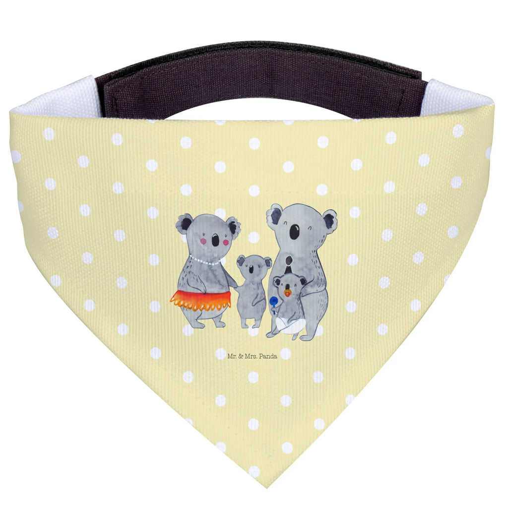Dog neckerchief Koala Family dog scarf, big, scarf, neckerchief, dogs, big dogs, Family, Father's Day, Mother's Day, brother, sister, Mom, Dad, siblings, dad, koalas, Koala, family, children, mom, family life