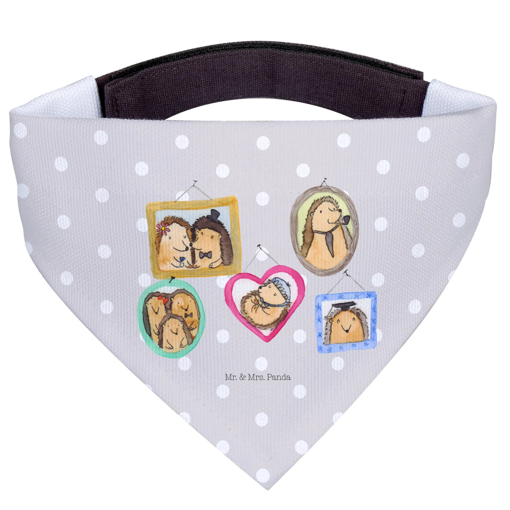 Hundehalstuch Igel Familie Halstuch, Mittel, Hundehalstuch, Hunde, Mittelgroße Hunde, Tuch, Bruder, Schwester, Familie, Opa, Oma, Papa, Mama, Vatertag, Muttertag, Glück, Liebe, Igel, Zusammenhalt, Bilder