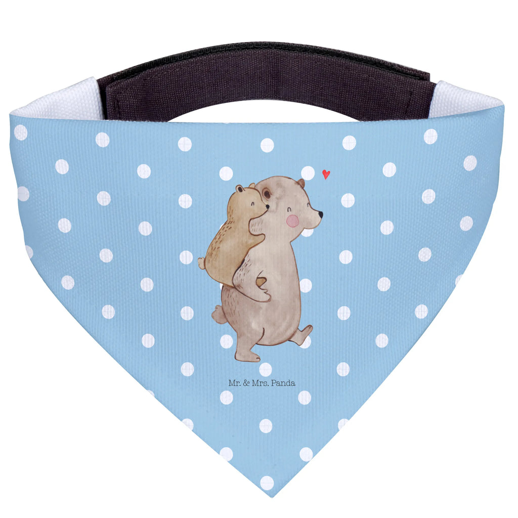 Dog neckerchief Papa Bear kleine Hunde, Hunde, Hundehalstuch, klein, Tuch, Halstuch, Familie, Vatertag, Muttertag, Bruder, Schwester, Mama, Papa, Oma, Opa, Vati, Vater, Geburtstag, Geschenk, Onkel, Papi