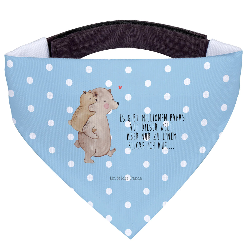 Dog neckerchief Papa Bear kleine Hunde, Hunde, Hundehalstuch, klein, Tuch, Halstuch, Familie, Vatertag, Muttertag, Bruder, Schwester, Mama, Papa, Oma, Opa, Vati, Vater, Geburtstag, Geschenk, Onkel, Papi