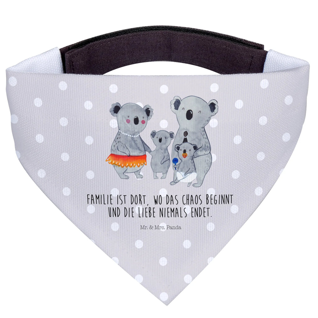 Dog neckerchief Koala Family dog scarf, big, scarf, neckerchief, dogs, big dogs, Family, Father's Day, Mother's Day, brother, sister, Mom, Dad, siblings, dad, koalas, Koala, family, children, mom, family life