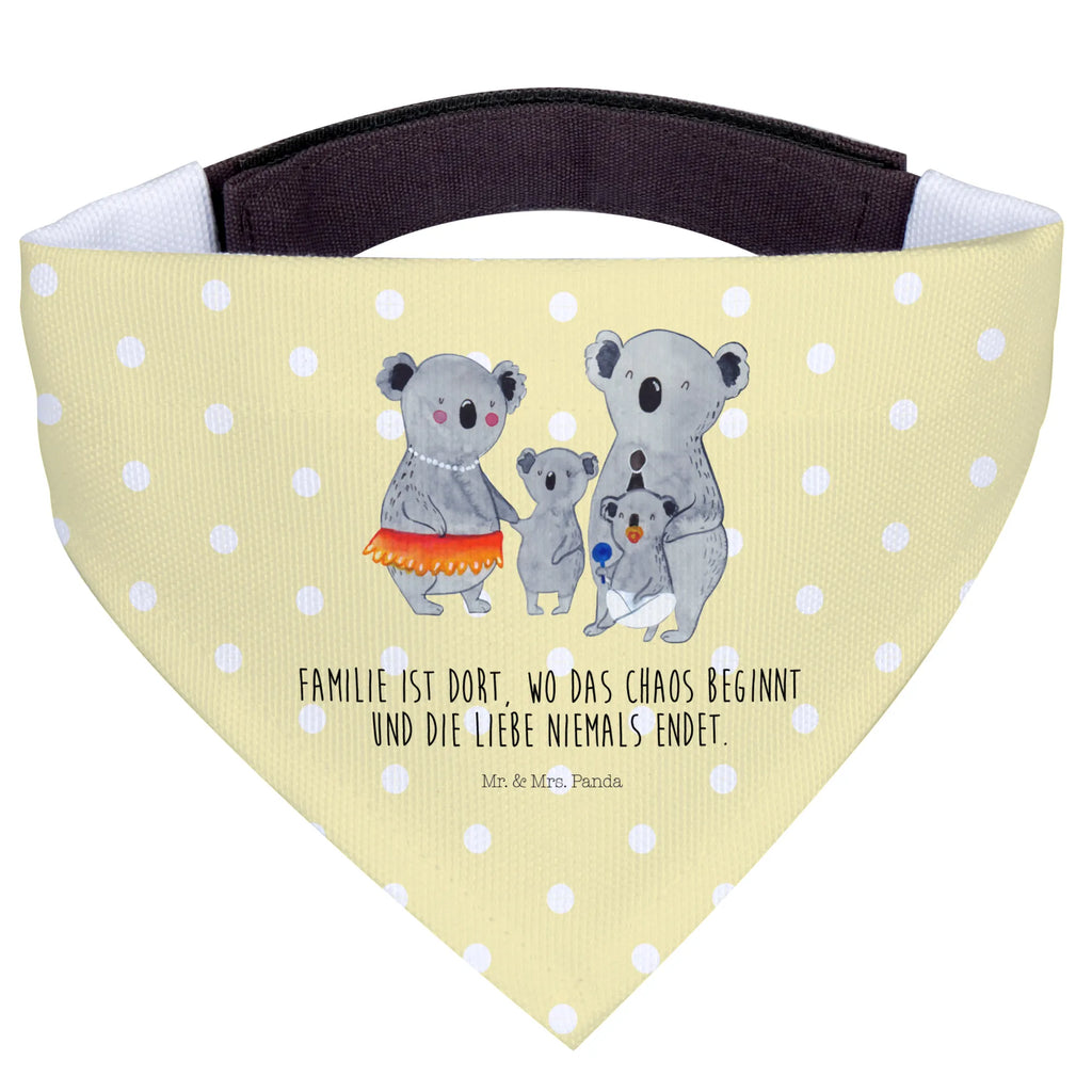 Dog neckerchief Koala Family dog scarf, big, scarf, neckerchief, dogs, big dogs, Family, Father's Day, Mother's Day, brother, sister, Mom, Dad, siblings, dad, koalas, Koala, family, children, mom, family life