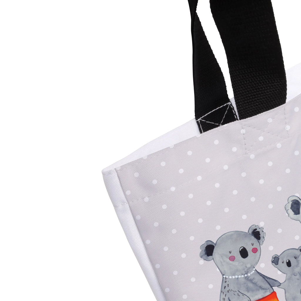 Shopper Koala Family XXL Tasche, Tüte, Strandtasche, Einkaufsbeutel, Ausflug, Beutel, Stofftasche, Schultasche, Einkaufstasche, Tragebeutel, XL, Freizeittasche, Schulbeutel, Shopper, Schultertasche, Alltagstasche, Papa, Mama, Bruder, Schwester, Muttertag, Familie, Vatertag, Opa, Oma, Kinder, Family, Familienleben, Koalas, Koala, Geschwister