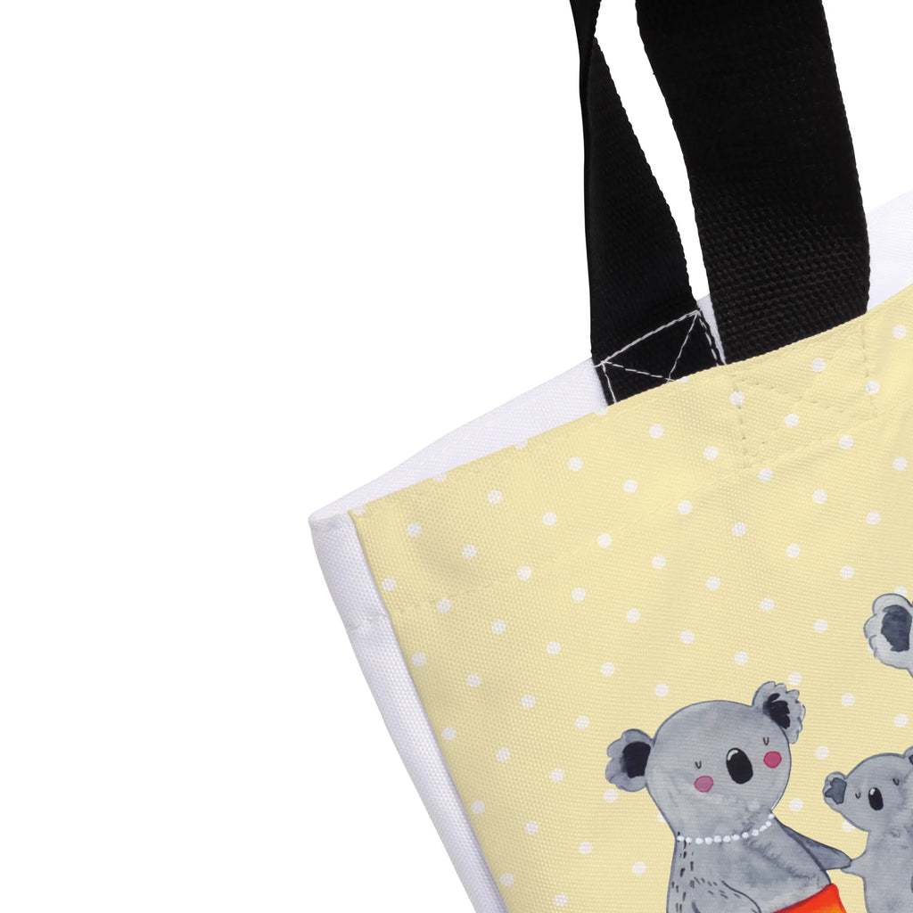 Shopper Koala Family XXL Tasche, Tüte, Strandtasche, Einkaufsbeutel, Ausflug, Beutel, Stofftasche, Schultasche, Einkaufstasche, Tragebeutel, XL, Freizeittasche, Schulbeutel, Shopper, Schultertasche, Alltagstasche, Papa, Mama, Bruder, Schwester, Muttertag, Familie, Vatertag, Opa, Oma, Kinder, Family, Familienleben, Koalas, Koala, Geschwister