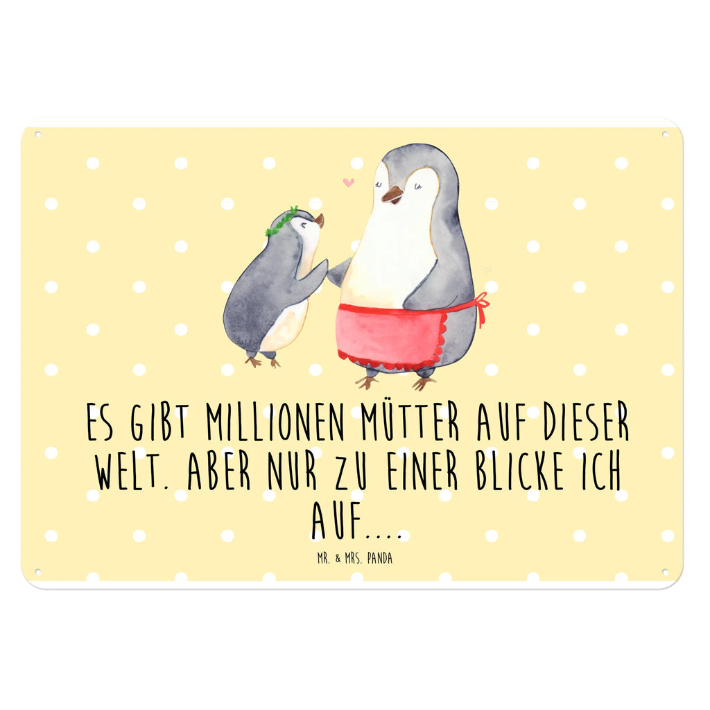 Blechschild Pinguin mit Kind Blechschild Zum Aufhängen, Blechschild Groß, Wandschild Metall, Blechschild Für Frauen, Blechschild Küche, Türschild Metall, Blechschild Büro, Blechschild, Blechschild Für Männer, Dekoschild Metall, Muttertag, Schwester, Mama, Bruder, Vatertag, Papa, Oma, Opa, Familie, Geschenk, Mutter, Geburststag, Mami, Mutti