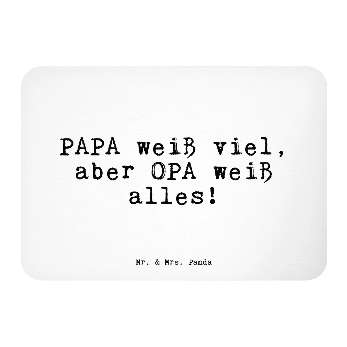 Magnes PAPA weiß viel, aber... Przysłowie, przysłowia, zabawne przysłowia, mądrości, cytaty, prezenty z przysłowiami