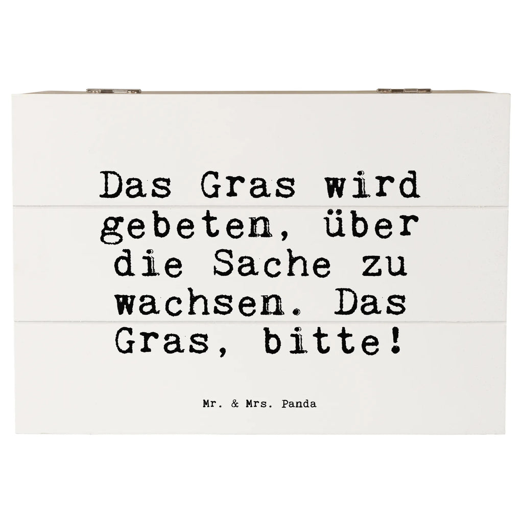 Holzkiste Sprüche und Zitate Das Gras wird gebeten, über die Sache zu wachsen. Das Gras, bitte! Geschenkbox, Truhe, Schatzkiste, Aufbewahrungsbox, Erinnerungsbox, Kiste, Schatulle, Geschenkdose, Holzkiste, Dekokiste, XXL, Erinnerungskiste, Spruch, Sprüche, lustige Sprüche, Weisheiten, Zitate, Spruch Geschenke, Spruch Sprüche Weisheiten Zitate Lustig Weisheit Worte
