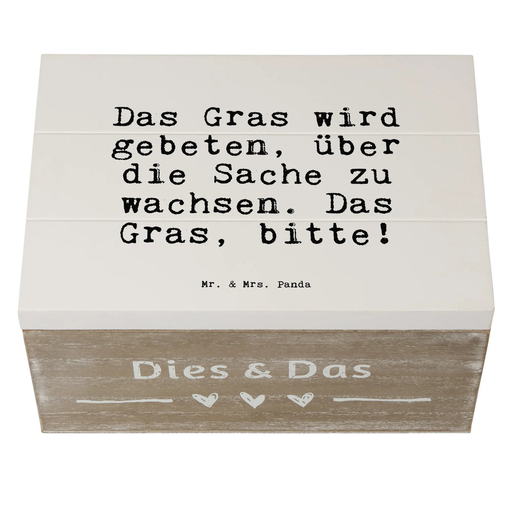 Holzkiste Sprüche und Zitate Das Gras wird gebeten, über die Sache zu wachsen. Das Gras, bitte! Geschenkbox, Truhe, Schatzkiste, Aufbewahrungsbox, Erinnerungsbox, Kiste, Schatulle, Geschenkdose, Holzkiste, Dekokiste, XXL, Erinnerungskiste, Spruch, Sprüche, lustige Sprüche, Weisheiten, Zitate, Spruch Geschenke, Spruch Sprüche Weisheiten Zitate Lustig Weisheit Worte