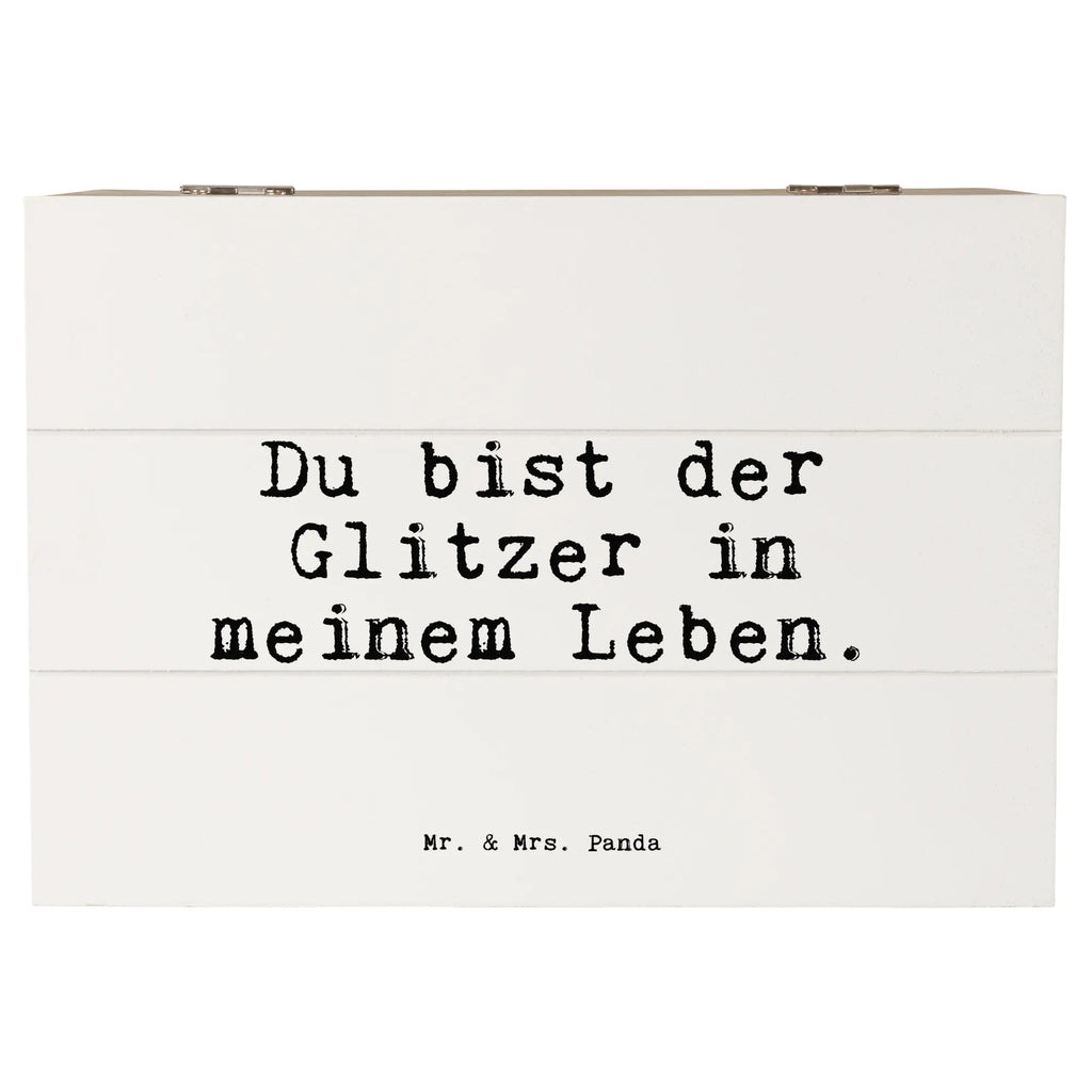 Holzkiste Sprüche und Zitate Du bist der Glitzer in meinem Leben. Geschenkdose, Erinnerungsbox, Aufbewahrungsbox, Schatzkiste, Erinnerungskiste, Dekokiste, Holzkiste, XXL, Geschenkbox, Truhe, Schatulle, Kiste, Spruch, Sprüche, lustige Sprüche, Weisheiten, Zitate, Spruch Geschenke, Spruch Sprüche Weisheiten Zitate Lustig Weisheit Worte