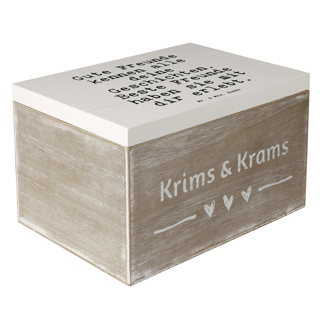 Holzkiste Sprüche und Zitate Gute Freunde kennen alle deine Geschichten. Beste Freunde haben sie mit dir erlebt. Holzkiste, Kiste, Schatulle, Geschenkdose, Erinnerungsbox, Erinnerungskiste, Schatzkiste, Dekokiste, Geschenkbox, XXL, Truhe, Aufbewahrungsbox, Spruch, Sprüche, lustige Sprüche, Weisheiten, Zitate, Spruch Geschenke, Spruch Sprüche Weisheiten Zitate Lustig Weisheit Worte