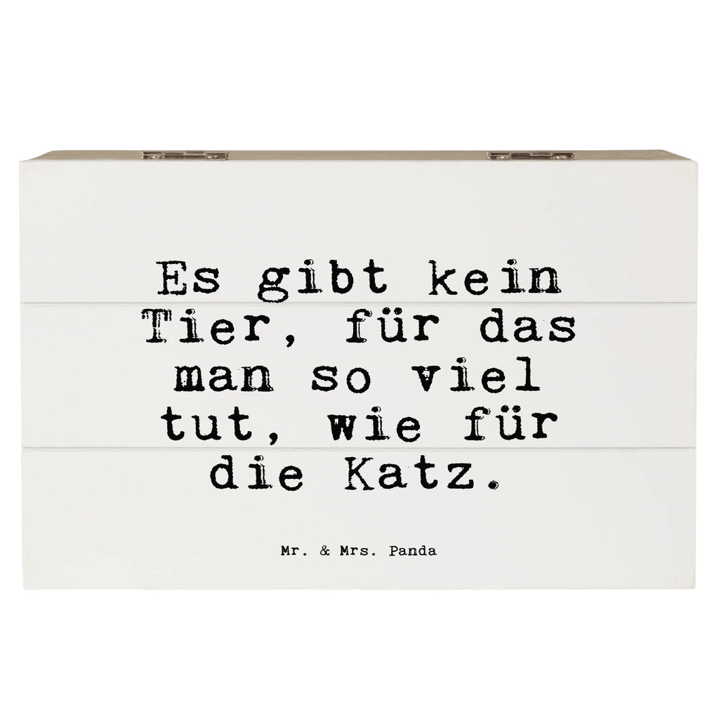 Holzkiste Sprüche und Zitate Es gibt kein Tier, für das man so viel tut, wie für die Katz. Geschenkbox, Holzkiste, Aufbewahrungsbox, XXL, Dekokiste, Erinnerungsbox, Truhe, Kiste, Geschenkdose, Schatulle, Schatzkiste, Erinnerungskiste, Spruch, Sprüche, lustige Sprüche, Weisheiten, Zitate, Spruch Geschenke, Spruch Sprüche Weisheiten Zitate Lustig Weisheit Worte