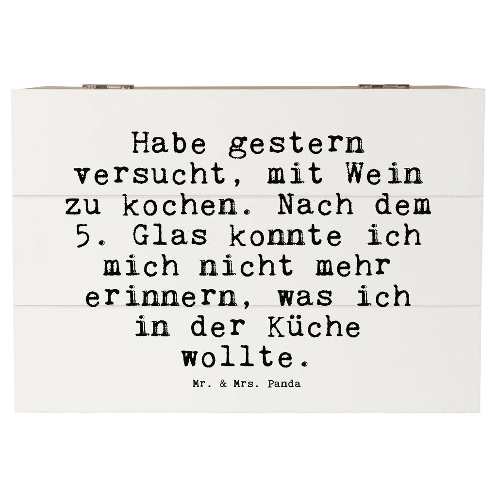 Holzkiste Sprüche und Zitate Habe gestern versucht, mit Wein zu kochen. Nach dem 5. Glas konnte ich mich nicht mehr erinnern, was ich in der Küche wollte. Dekokiste, Truhe, Holzkiste, Erinnerungsbox, Schatzkiste, Aufbewahrungsbox, Schatulle, Geschenkdose, XXL, Erinnerungskiste, Kiste, Geschenkbox, Spruch, Sprüche, lustige Sprüche, Weisheiten, Zitate, Spruch Geschenke, Spruch Sprüche Weisheiten Zitate Lustig Weisheit Worte