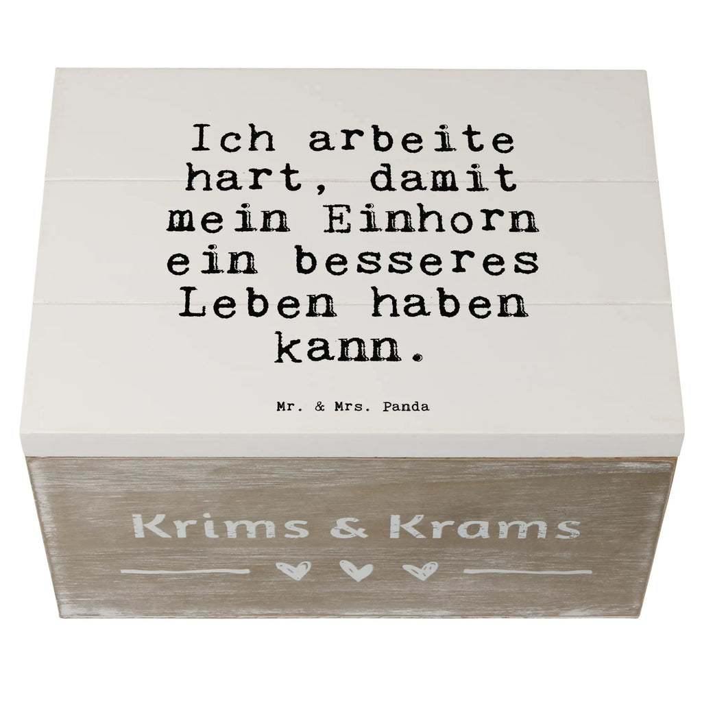 Holzkiste Sprüche und Zitate Ich arbeite hart, damit mein Einhorn ein besseres Leben haben kann. Schatulle, Kiste, XXL, Erinnerungskiste, Holzkiste, Geschenkbox, Geschenkdose, Erinnerungsbox, Dekokiste, Truhe, Aufbewahrungsbox, Schatzkiste, Spruch, Sprüche, lustige Sprüche, Weisheiten, Zitate, Spruch Geschenke, Spruch Sprüche Weisheiten Zitate Lustig Weisheit Worte