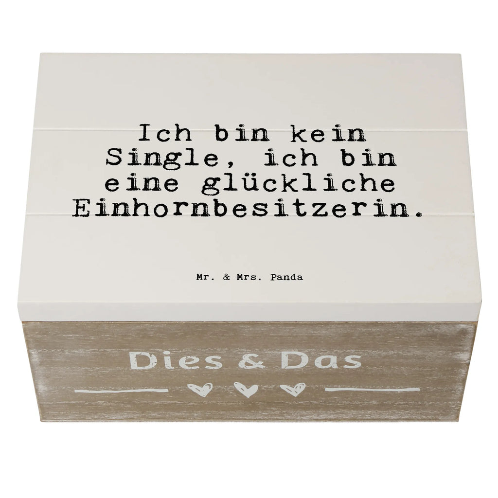 Holzkiste Sprüche und Zitate Ich bin kein Single, ich bin eine glückliche Einhornbesitzerin. Erinnerungskiste, Schatulle, Aufbewahrungsbox, Erinnerungsbox, XXL, Holzkiste, Schatzkiste, Geschenkdose, Kiste, Dekokiste, Geschenkbox, Truhe, Spruch, Sprüche, lustige Sprüche, Weisheiten, Zitate, Spruch Geschenke, Spruch Sprüche Weisheiten Zitate Lustig Weisheit Worte
