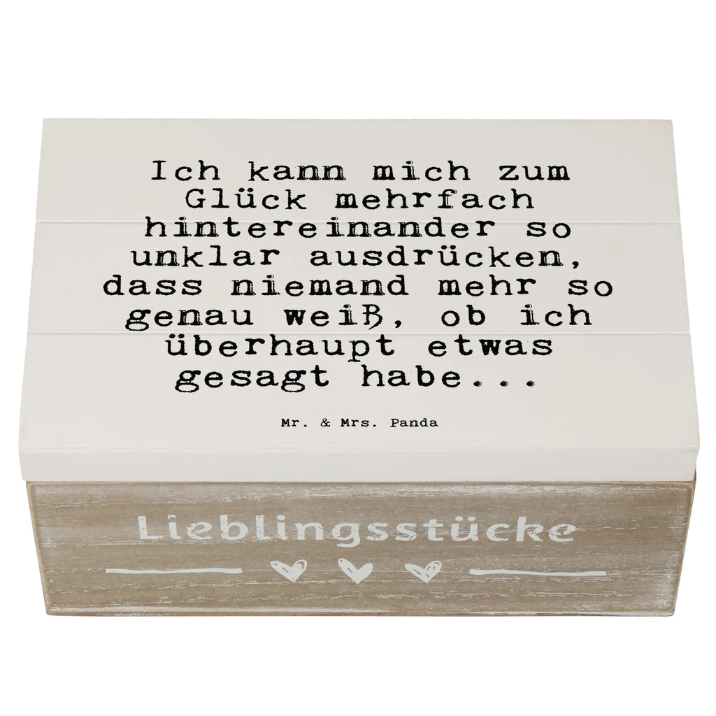 Holzkiste Sprüche und Zitate Ich kann mich zum Glück mehrfach hintereinander so unklar ausdrücken, dass niemand mehr so genau weiß, ob ich überhaupt etwas gesagt habe... Holztruhe, Aufbewahrungskiste, holzkästchen, Holzbox, aufbewahrungskiste mit deckel, Holzkiste mit Deckel, Holzboxen, aufbewahrungstruhe, holztruhen, Holzkisten, Box aus Holz, holzschachtel, kiste holz, Aufbewahrungsbox aus Holz, box holz, aufbewahrungsboxen, Aufbewahrungsbox Holz, truhe holz, Holz Aufbewahrungsbox, Holzkiste, holzschatulle, Holzbox mit Deckel, Schatulle, Aufbewahrungsbox, aufbewahrungskisten, Sprüche, Lustige Sprüche, Weisheiten, Zitate, Spruch, Spruch Geschenke, Spruch Sprüche Weisheiten Zitate Lustig Weisheit Worte