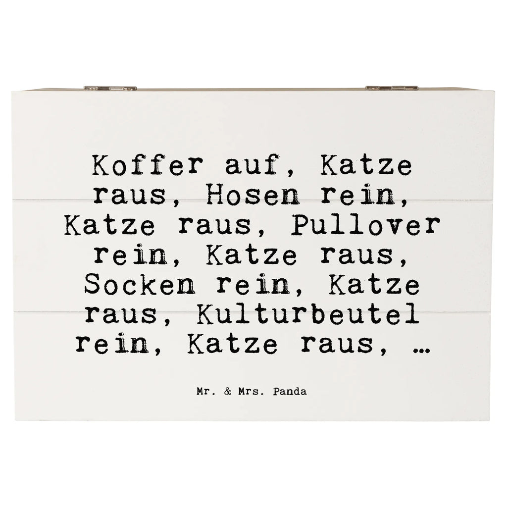 Holzkiste Sprüche und Zitate Koffer auf, Katze raus, Hosen rein, Katze raus, Pullover rein, Katze raus, Socken rein, Katze raus, Kulturbeutel rein, Katze raus, … Erinnerungsbox, Schatzkiste, Aufbewahrungsbox, Kiste, Truhe, Dekokiste, Schatulle, Geschenkbox, Geschenkdose, Erinnerungskiste, XXL, Holzkiste, Spruch, Sprüche, lustige Sprüche, Weisheiten, Zitate, Spruch Geschenke, Spruch Sprüche Weisheiten Zitate Lustig Weisheit Worte