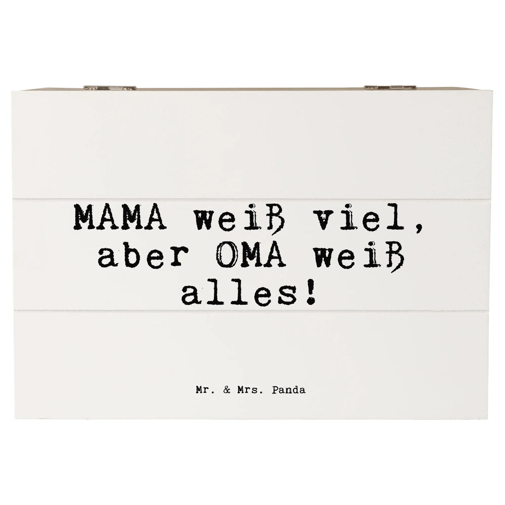 Holzkiste Sprüche und Zitate MAMA weiß viel, aber OMA weiß alles! Geschenkbox, Truhe, Holzkiste, Erinnerungskiste, XXL, Geschenkdose, Schatzkiste, Dekokiste, Aufbewahrungsbox, Erinnerungsbox, Schatulle, Kiste, Spruch, Sprüche, lustige Sprüche, Weisheiten, Zitate, Spruch Geschenke, Spruch Sprüche Weisheiten Zitate Lustig Weisheit Worte