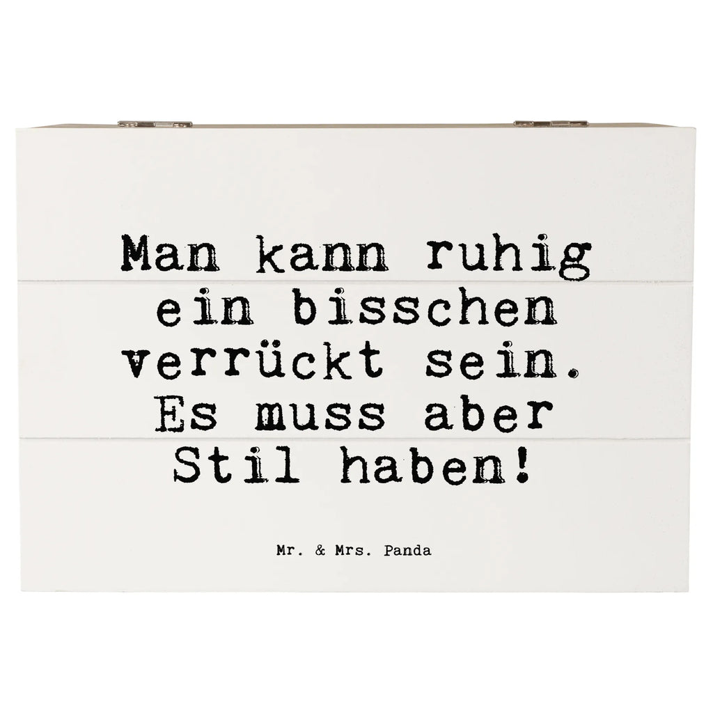 Holzkiste Sprüche und Zitate Man kann ruhig ein bisschen verrückt sein. Es muss aber Stil haben! Holzboxen, aufbewahrungstruhe, holztruhen, box holz, holzschatulle, Holzkiste mit Deckel, Holztruhe, Schatulle, Holzkiste, Holzkisten, Holzbox, holzkästchen, Holzbox mit Deckel, Aufbewahrungsbox, Aufbewahrungskiste, kiste holz, holzschachtel, aufbewahrungskisten, truhe holz, Box aus Holz, aufbewahrungsboxen, aufbewahrungskiste mit deckel, Aufbewahrungsbox Holz, Aufbewahrungsbox aus Holz, Holz Aufbewahrungsbox, Sprüche, Lustige Sprüche, Weisheiten, Zitate, Spruch, Spruch Geschenke, Spruch Sprüche Weisheiten Zitate Lustig Weisheit Worte