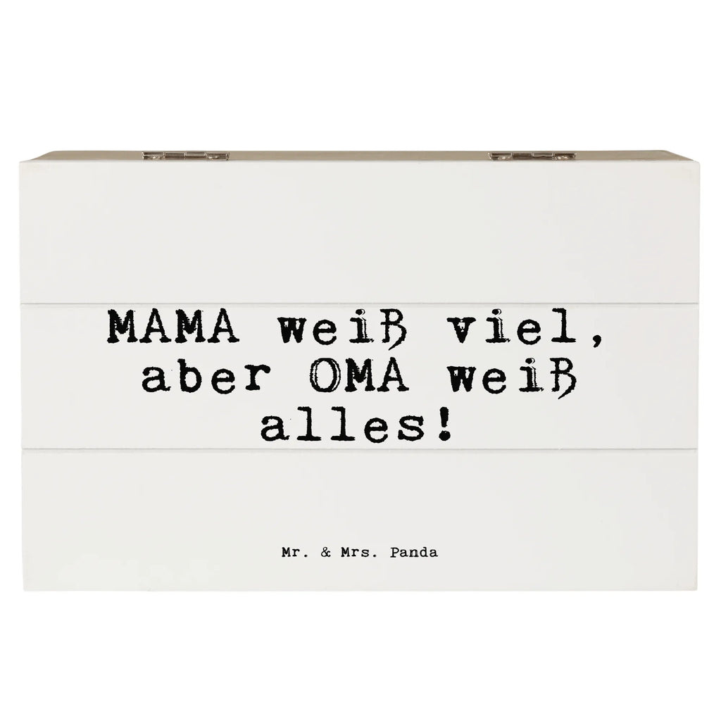 Holzkiste Sprüche und Zitate MAMA weiß viel, aber OMA weiß alles! Geschenkbox, Truhe, Holzkiste, Erinnerungskiste, XXL, Geschenkdose, Schatzkiste, Dekokiste, Aufbewahrungsbox, Erinnerungsbox, Schatulle, Kiste, Spruch, Sprüche, lustige Sprüche, Weisheiten, Zitate, Spruch Geschenke, Spruch Sprüche Weisheiten Zitate Lustig Weisheit Worte