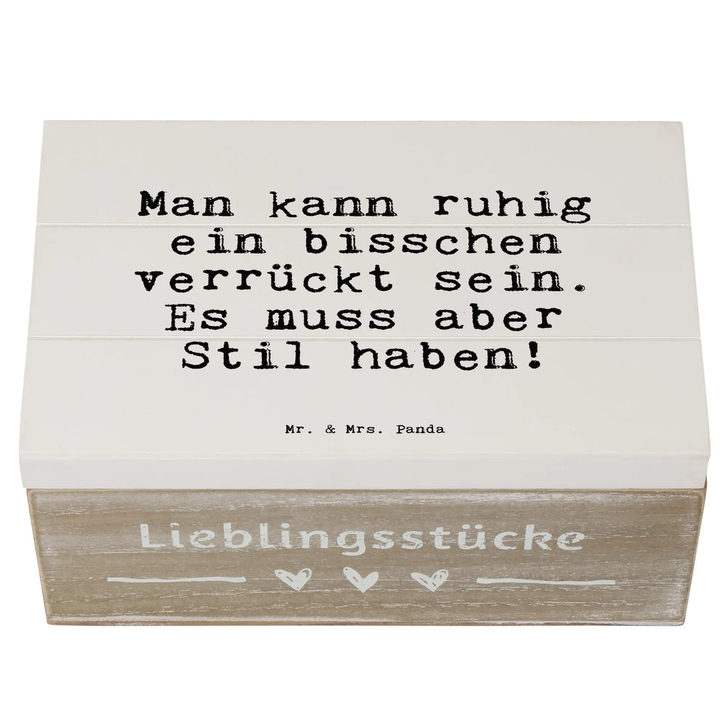 Holzkiste Sprüche und Zitate Man kann ruhig ein bisschen verrückt sein. Es muss aber Stil haben! Holzboxen, aufbewahrungstruhe, holztruhen, box holz, holzschatulle, Holzkiste mit Deckel, Holztruhe, Schatulle, Holzkiste, Holzkisten, Holzbox, holzkästchen, Holzbox mit Deckel, Aufbewahrungsbox, Aufbewahrungskiste, kiste holz, holzschachtel, aufbewahrungskisten, truhe holz, Box aus Holz, aufbewahrungsboxen, aufbewahrungskiste mit deckel, Aufbewahrungsbox Holz, Aufbewahrungsbox aus Holz, Holz Aufbewahrungsbox, Sprüche, Lustige Sprüche, Weisheiten, Zitate, Spruch, Spruch Geschenke, Spruch Sprüche Weisheiten Zitate Lustig Weisheit Worte