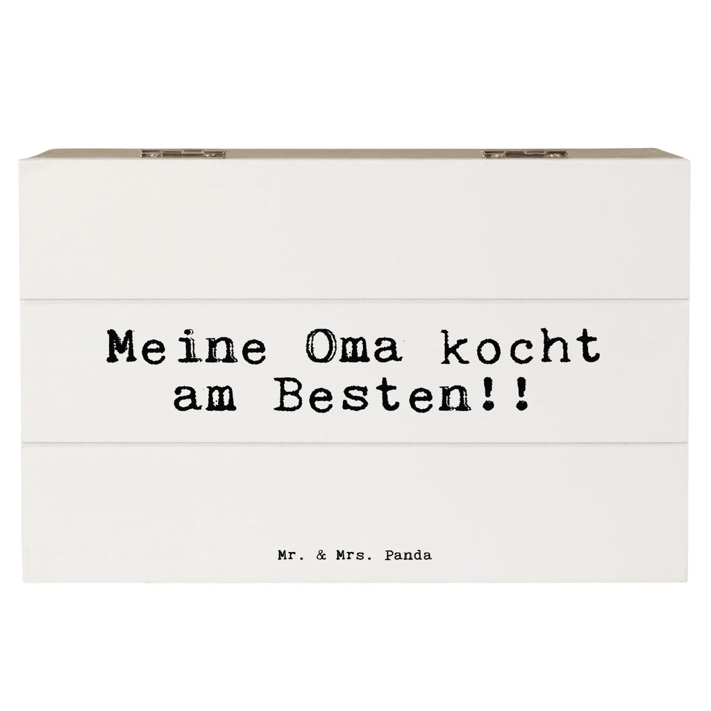 Wooden chest Meine Oma kocht am... casket, chest, decorative box, Wooden box, memory box, XXL, box, storage box, treasure chest, saying, sayings, funny, wisdom, quotes, Sayings Proverbs Wisdom Quotes Funny Wisdom Words