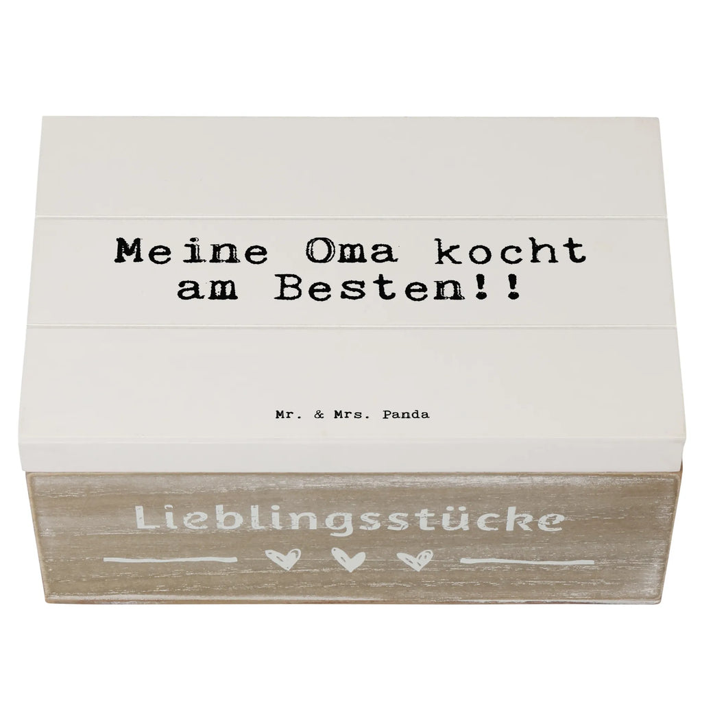 Wooden chest Meine Oma kocht am... casket, chest, decorative box, Wooden box, memory box, XXL, box, storage box, treasure chest, saying, sayings, funny, wisdom, quotes, Sayings Proverbs Wisdom Quotes Funny Wisdom Words