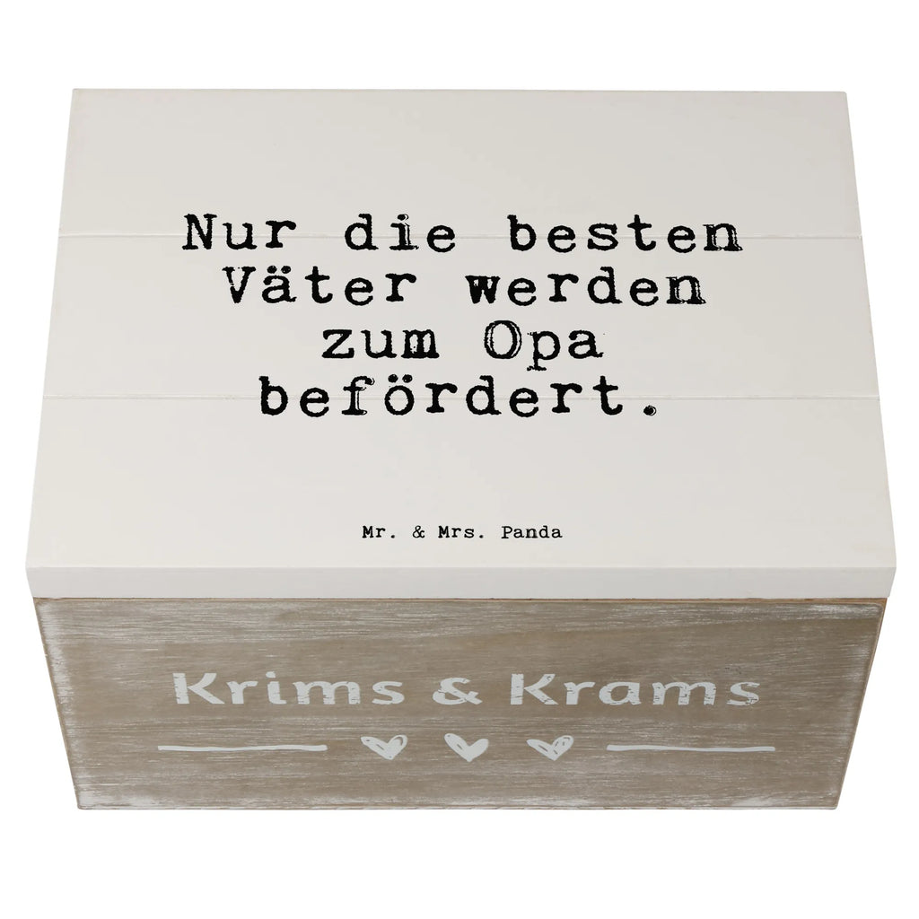 Holzkiste Nur die besten Väter... Dekokiste, Erinnerungsbox, Schatzkiste, Geschenkbox, Aufbewahrungsbox, XXL, Geschenkdose, Holzkiste, Schatulle, Truhe, Kiste, Erinnerungskiste, Spruch, Sprüche, lustige Sprüche, Weisheiten, Zitate, Spruch Geschenke, Spruch Sprüche Weisheiten Zitate Lustig Weisheit Worte