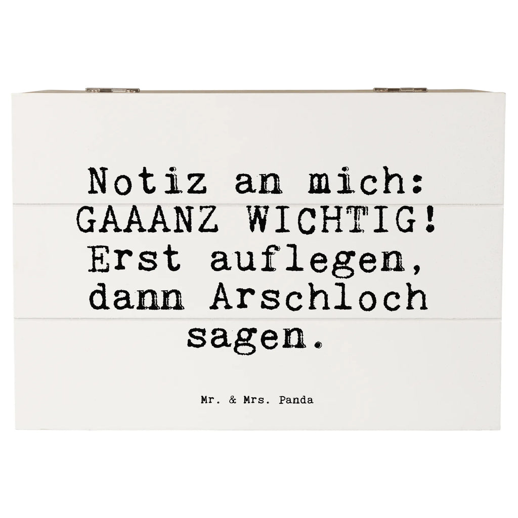 Holzkiste Sprüche und Zitate Notiz an mich: GAAANZ WICHTIG! Erst auflegen, dann Arschloch sagen. Holzkisten, Holzbox, holzkästchen, Holzkiste mit Deckel, box holz, aufbewahrungskisten, Holzbox mit Deckel, holzschatulle, truhe holz, aufbewahrungstruhe, holzschachtel, Aufbewahrungsbox aus Holz, kiste holz, Aufbewahrungsbox, Holztruhe, Aufbewahrungskiste, holztruhen, Holzboxen, aufbewahrungskiste mit deckel, Box aus Holz, Holz Aufbewahrungsbox, Holzkiste, Schatulle, aufbewahrungsboxen, Aufbewahrungsbox Holz, Sprüche, Lustige Sprüche, Weisheiten, Zitate, Spruch, Spruch Geschenke, Spruch Sprüche Weisheiten Zitate Lustig Weisheit Worte