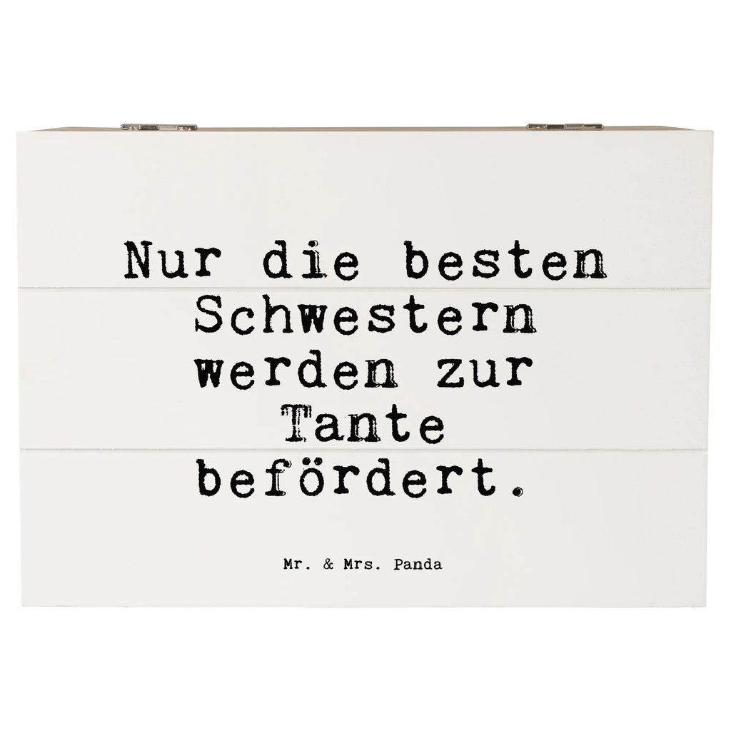 Wooden chest Nur die besten Schwestern... Dekokiste, Geschenkdose, Schatulle, Aufbewahrungsbox, Erinnerungskiste, Holzkiste, XXL, Geschenkbox, Kiste, Schatzkiste, Truhe, Erinnerungsbox, Spruch, Sprüche, lustige Sprüche, Weisheiten, Zitate, Spruch Geschenke, Spruch Sprüche Weisheiten Zitate Lustig Weisheit Worte