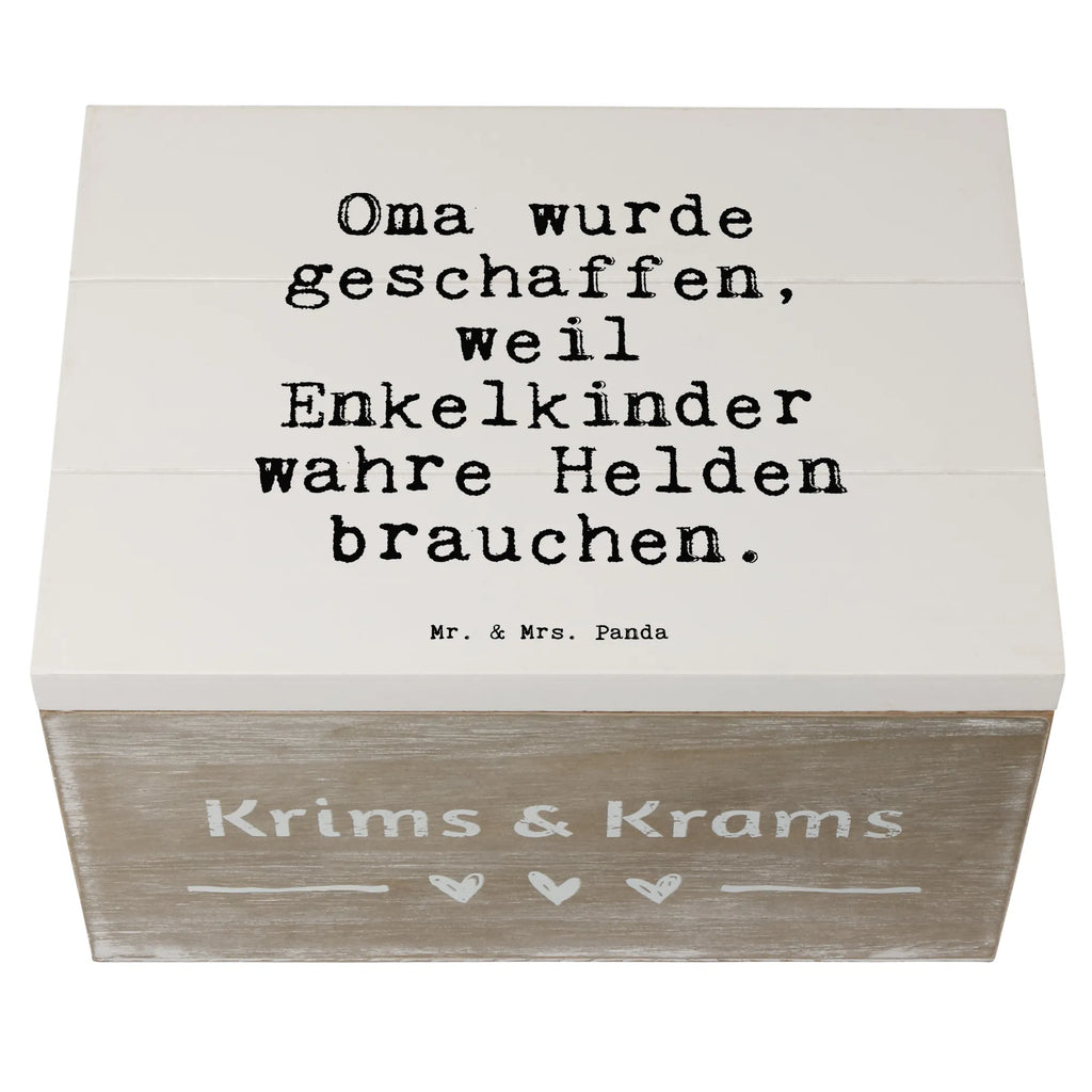 Wooden chest Oma wurde geschaffen, weil... memory box, Wooden box, storage box, XXL, box, casket, treasure chest, decorative box, chest, saying, sayings, funny, wisdom, quotes, Sayings Proverbs Wisdom Quotes Funny Wisdom Words