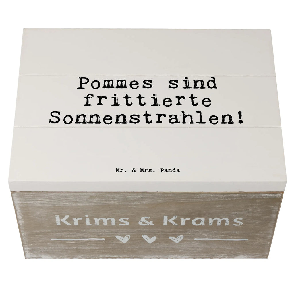 Holzkiste Sprüche und Zitate Pommes sind frittierte Sonnenstrahlen! Schatzkiste, Kiste, XXL, Geschenkdose, Erinnerungsbox, Holzkiste, Geschenkbox, Dekokiste, Schatulle, Erinnerungskiste, Truhe, Aufbewahrungsbox, Spruch, Sprüche, lustige Sprüche, Weisheiten, Zitate, Spruch Geschenke, Spruch Sprüche Weisheiten Zitate Lustig Weisheit Worte