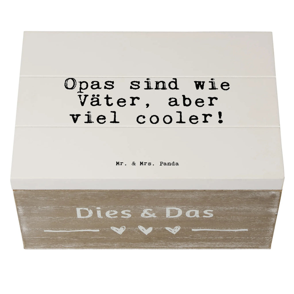 Wooden chest Opas sind wie Väter,... memory box, box, chest, decorative box, treasure chest, Wooden box, storage box, XXL, casket, saying, sayings, funny, wisdom, quotes, Sayings Proverbs Wisdom Quotes Funny Wisdom Words