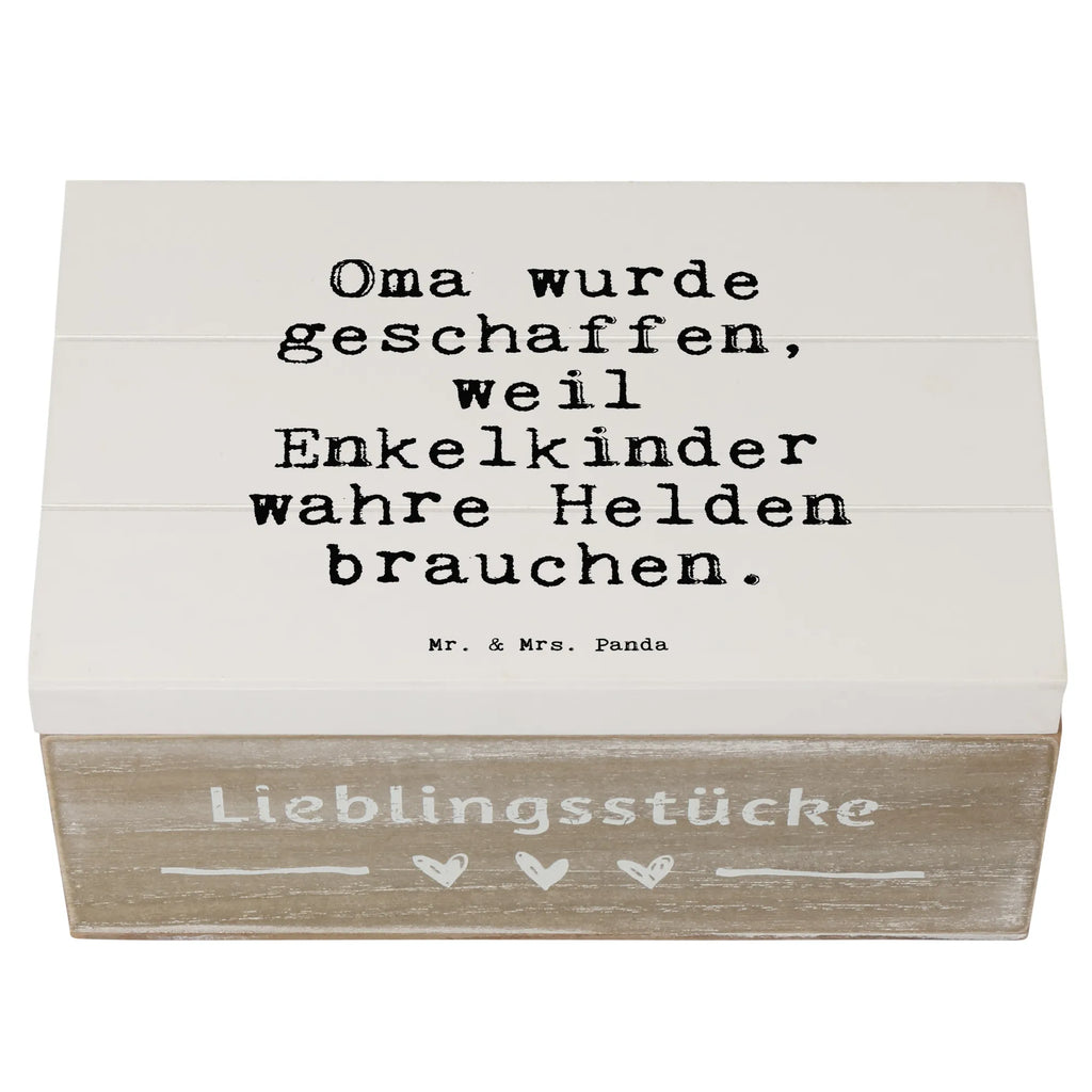 Wooden chest Oma wurde geschaffen, weil... memory box, Wooden box, storage box, XXL, box, casket, treasure chest, decorative box, chest, saying, sayings, funny, wisdom, quotes, Sayings Proverbs Wisdom Quotes Funny Wisdom Words