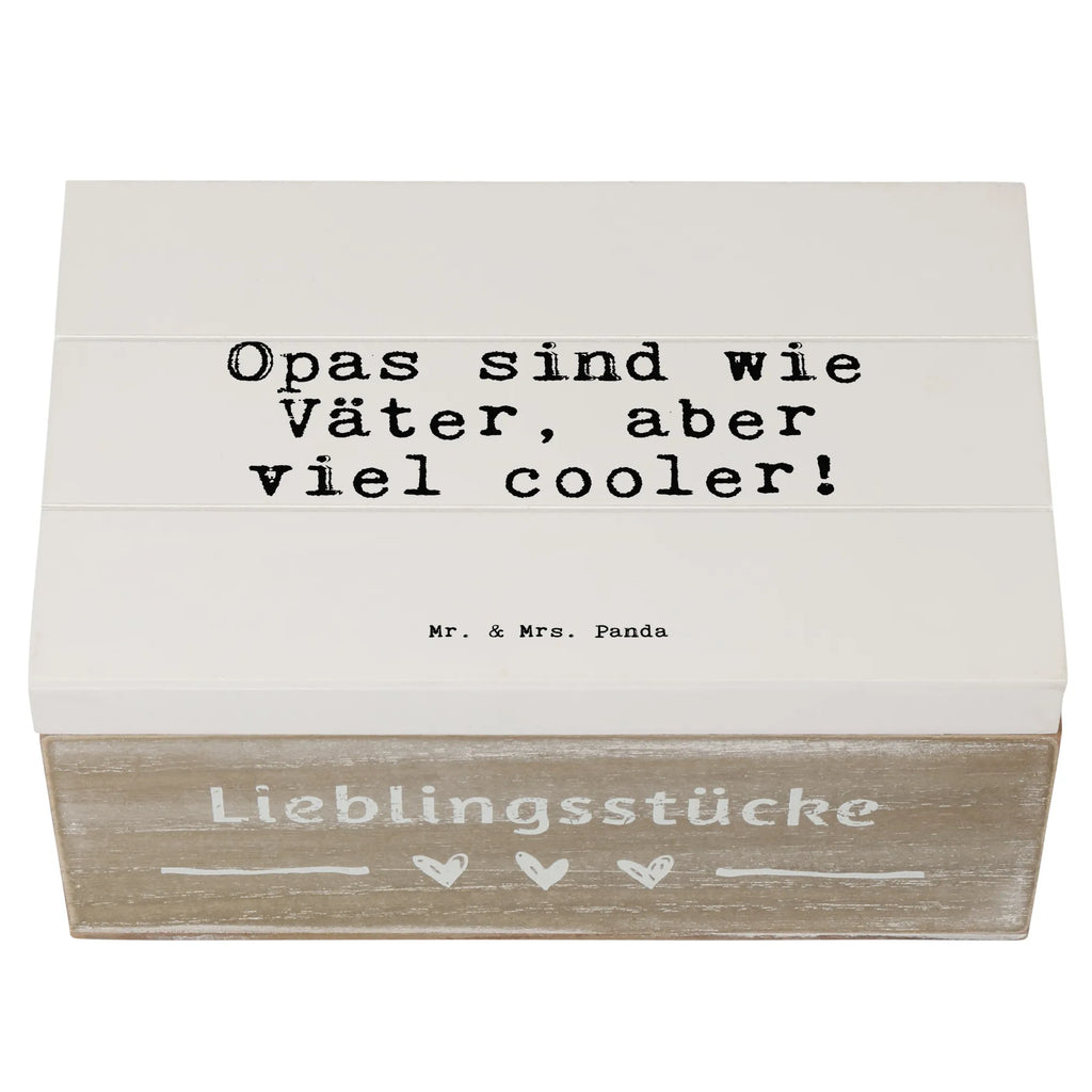 Wooden chest Opas sind wie Väter,... memory box, box, chest, decorative box, treasure chest, Wooden box, storage box, XXL, casket, saying, sayings, funny, wisdom, quotes, Sayings Proverbs Wisdom Quotes Funny Wisdom Words