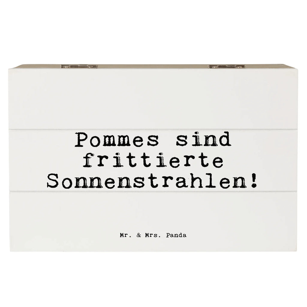 Holzkiste Sprüche und Zitate Pommes sind frittierte Sonnenstrahlen! Schatzkiste, Kiste, XXL, Geschenkdose, Erinnerungsbox, Holzkiste, Geschenkbox, Dekokiste, Schatulle, Erinnerungskiste, Truhe, Aufbewahrungsbox, Spruch, Sprüche, lustige Sprüche, Weisheiten, Zitate, Spruch Geschenke, Spruch Sprüche Weisheiten Zitate Lustig Weisheit Worte