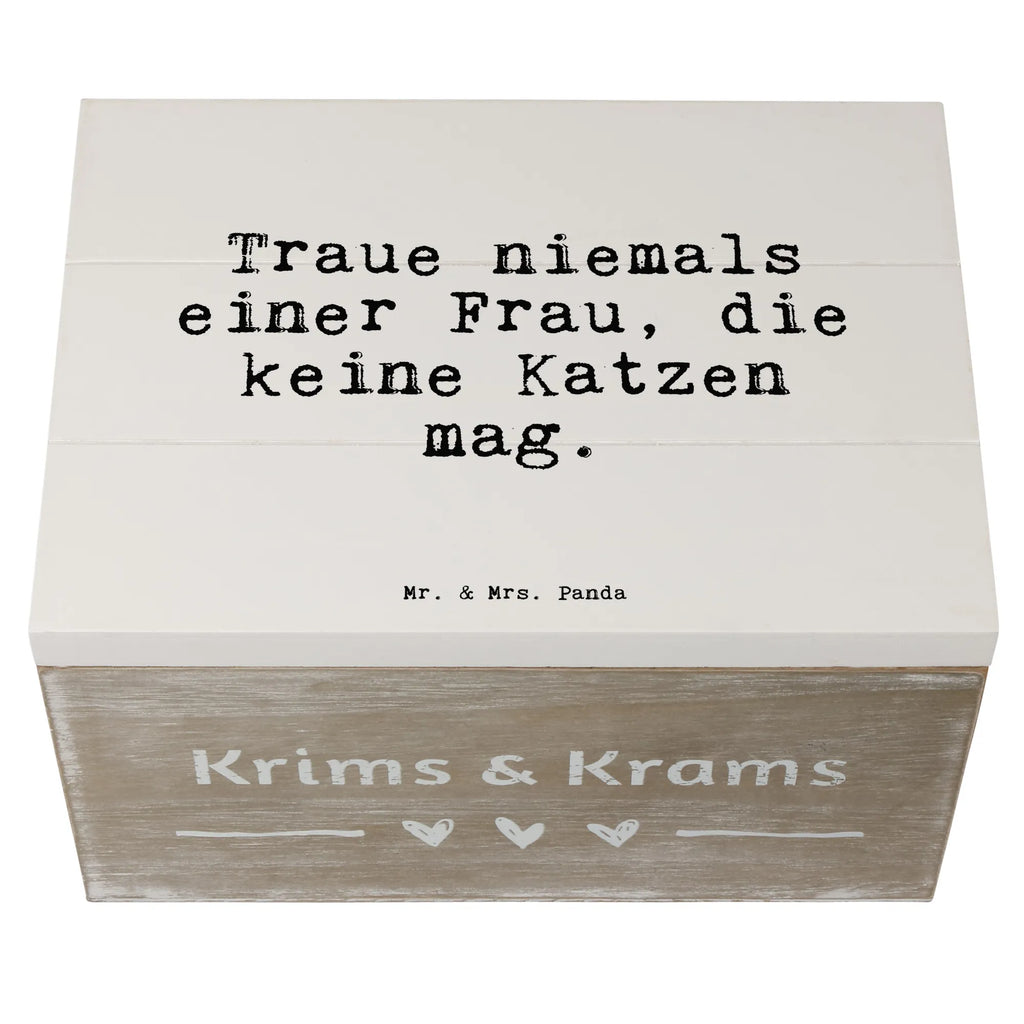 Wooden chest Traue niemals einer Frau,... box, decorative box, treasure chest, XXL, casket, storage box, memory box, chest, Wooden box, saying, sayings, funny, wisdom, quotes, Sayings Proverbs Wisdom Quotes Funny Wisdom Words