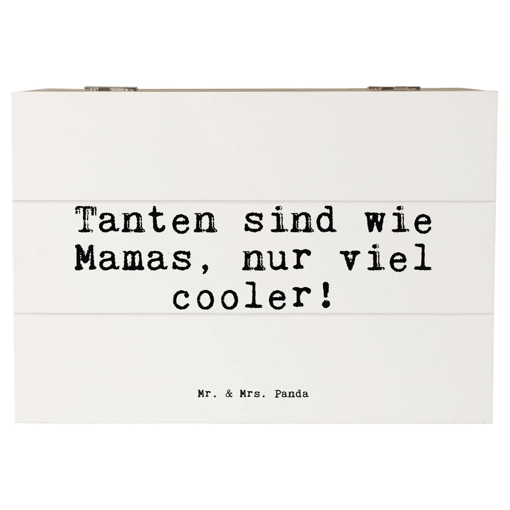 Skrzynia drewniana Tanten sind wie Mamas,... Schatulle, Truhe, Schatzkiste, Geschenkdose, Kiste, Dekokiste, Geschenkbox, Erinnerungsbox, Erinnerungskiste, XXL, Holzkiste, Aufbewahrungsbox, Spruch, Sprüche, lustige Sprüche, Weisheiten, Zitate, Spruch Geschenke, Spruch Sprüche Weisheiten Zitate Lustig Weisheit Worte